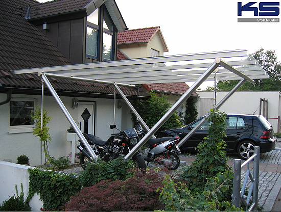 Carport Glas bei  Oberhausen-Rheinhausen