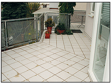 Terrasse Schaden im Raum 67591 Wachenheim